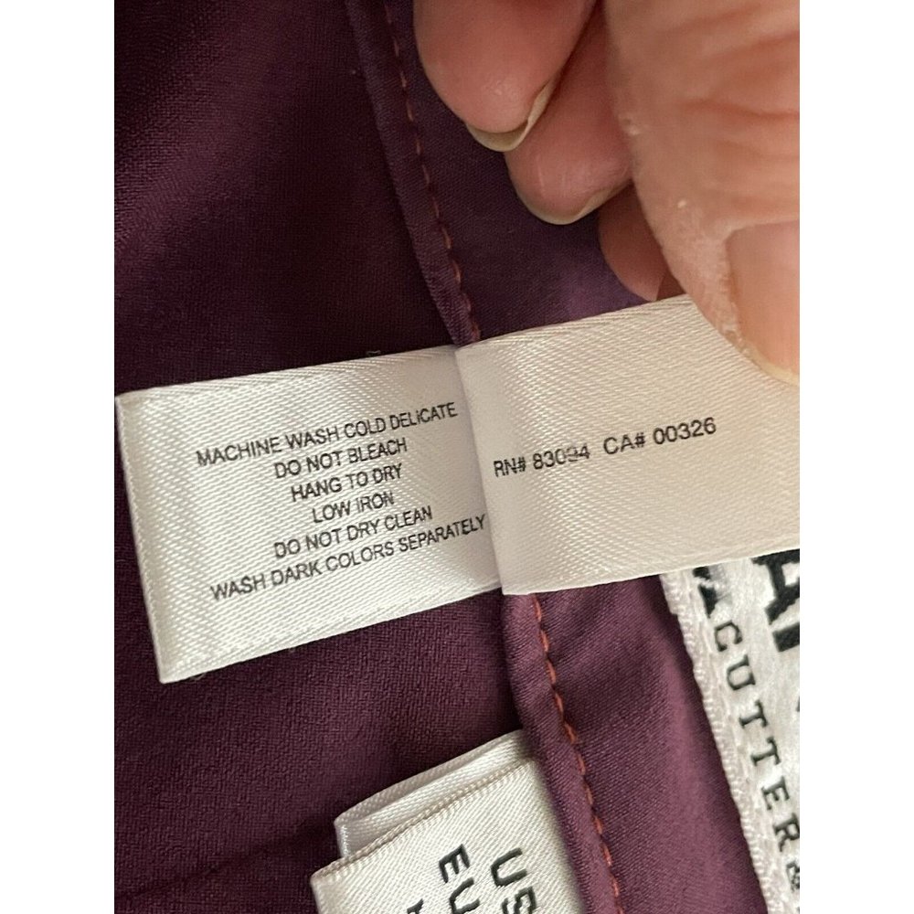 Cutter & Buck Annika Women’s Golf Skort Size 10 Orange & Maroon Lightweight - Picture 7 of 12